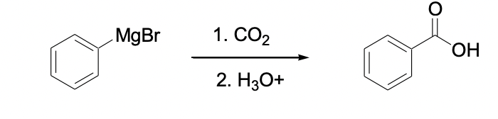 MgBr
1. СО2
2. H3O+
0
ОН