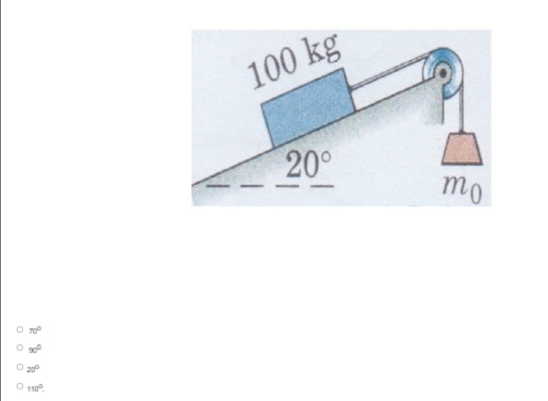 100 kg
20°
mo
O ToP
O go0
O 200
O 1100.
