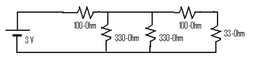 3V
100-Ohm
330-Ohm
W
100-Ohm
330-Ohm
33-Ohm