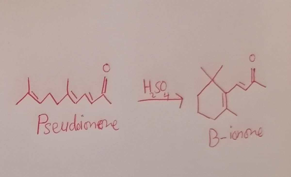 Preudionere
B-ionone
