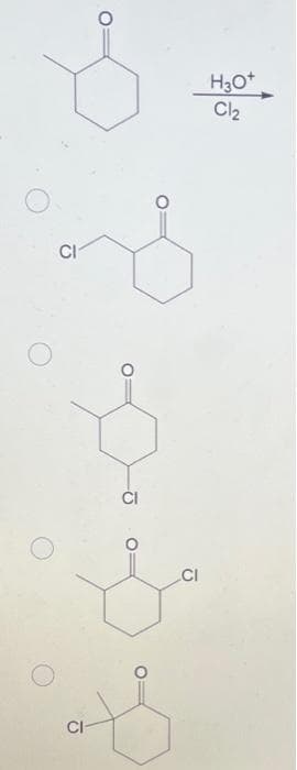 CI
CI
G
CI
H3O+
Cl₂