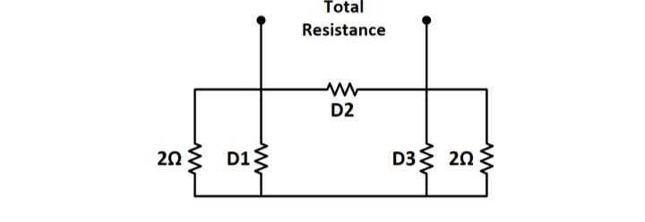 202
D1
ww
Total
Resistance
D2
ww
D3 201