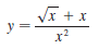 +x
y
x²
