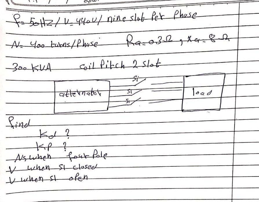 fa 5ott2/U_44044 nine slot Per Phase
N Y00 tubns/Phase
Z00 KUA
Coit Pitch 2slot
atternat
Toad
find
Alsuheh fosk fale
V when SI Gloscel
Vwhen stofen
