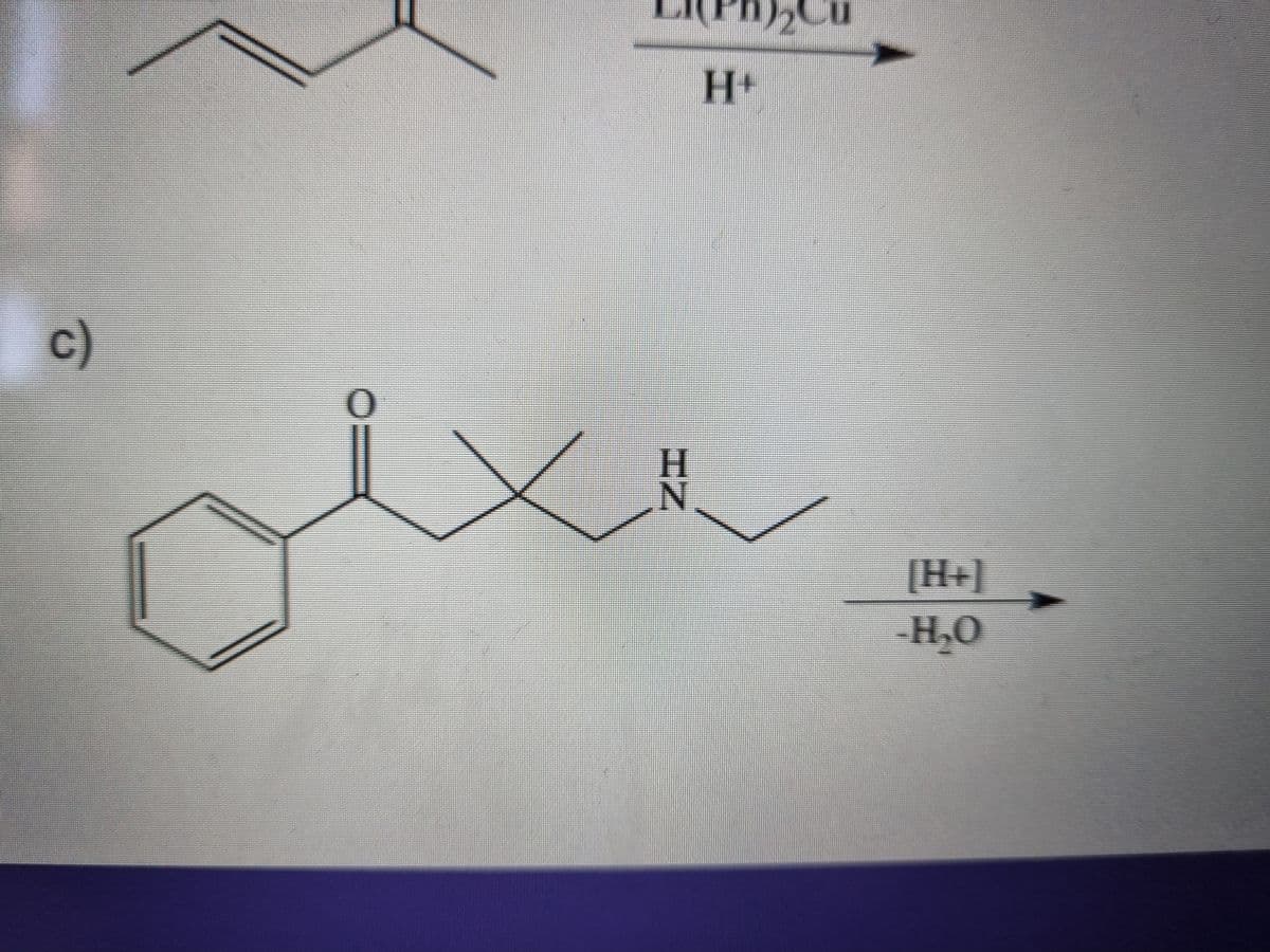 H+
c)
[H+]
-H,0
