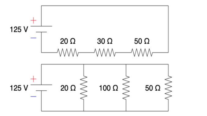 125 V
20 2
30 2
50 Q
125 V
20 2
100 2
50 Q
