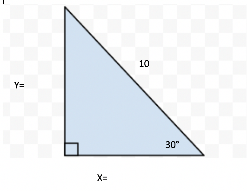 10
Y=
30°
X=
