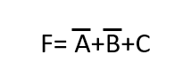 F= A+B+C
