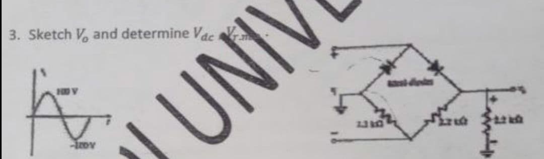 3. Sketch V, and determine Vae
H0 Y
asds
UNIV
trov
23AO
