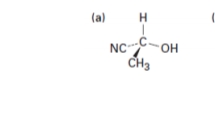 (a)
H
NCC-OH
CH3
