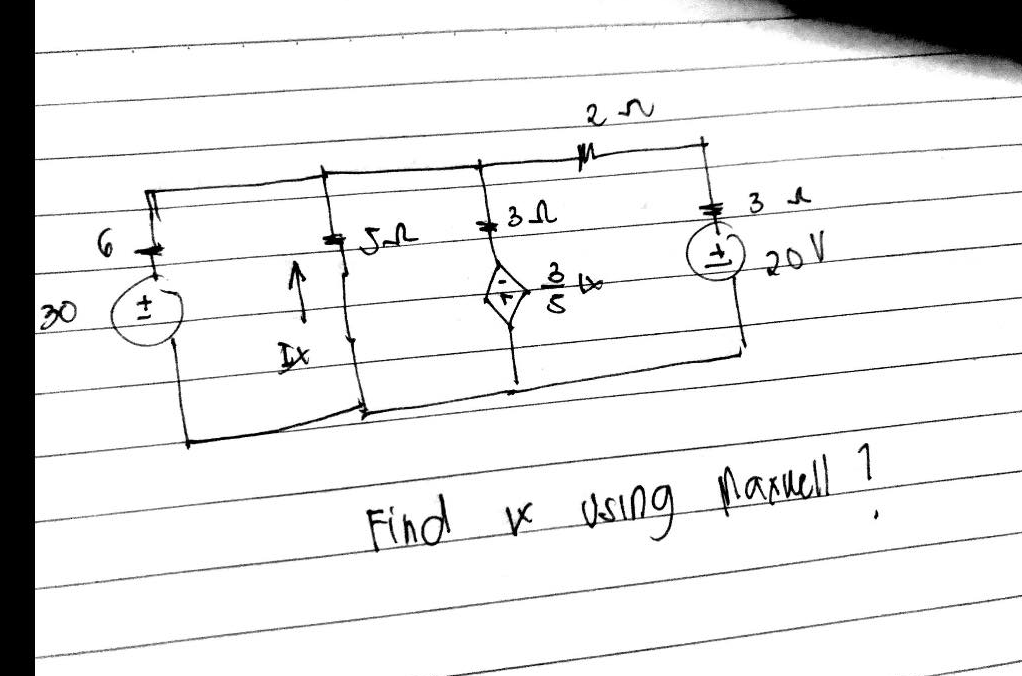 30
to
20V
Find K
K Asing paruell 1
