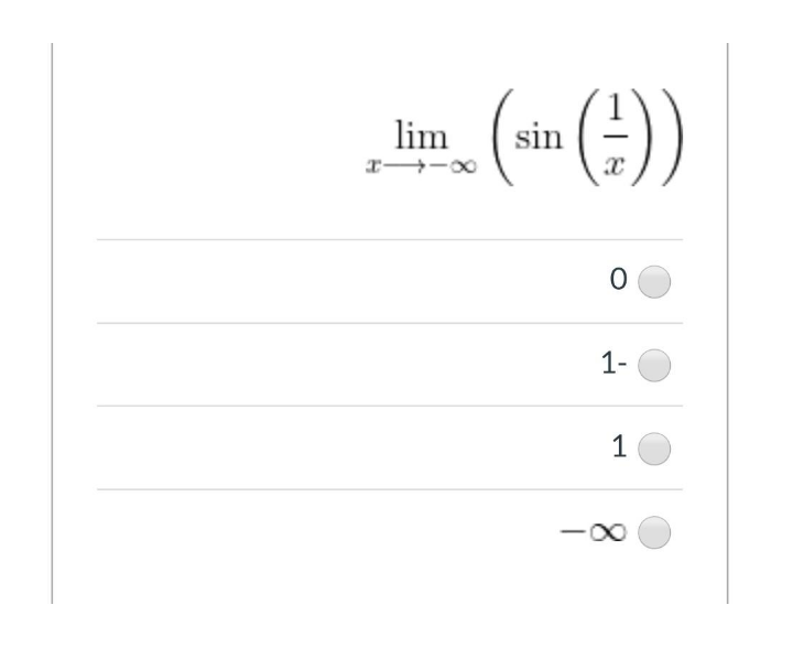 lim
sin
r -00
1-
1
0-
