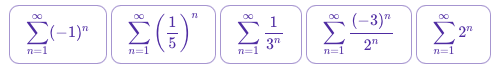 X(1)" 2)
n=1
n=1
ANT
n=.
n=1
(-3)"
2"
n=1
2n