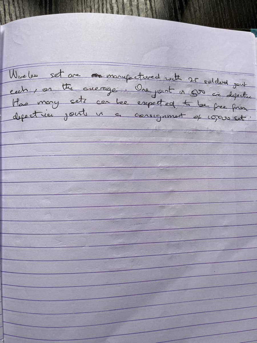 Wireles set
manufactiured weth 2r sieldered
ouerage
lve
are
One yout
jausk
à go cre defectue
eech , or
the
sete
cen lee esepeted to be free fraom
Hae
mony
depectioe
jount.
cerSiGnmet ef Loppo set
