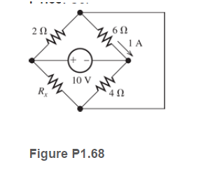 6 Q
10 V
Rs
Figure P1.68
