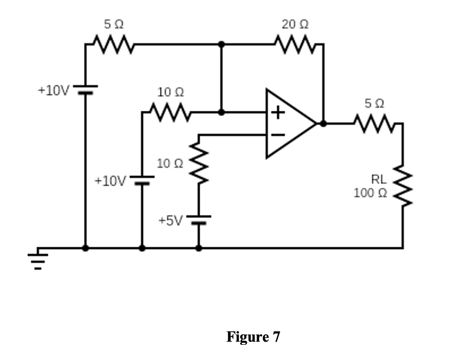 5 Ω
+10V
10 Ω
+10V
10 Ω
+5V
20 Ω
+ 1
Figure 7
5 Ω
RL
100 Ω