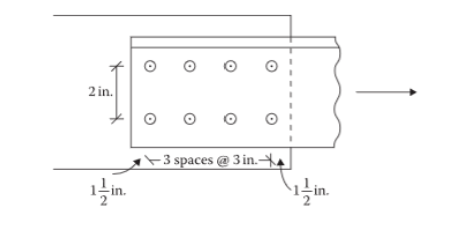 2 in.
-in.
O
-3 spaces @3in.
in.