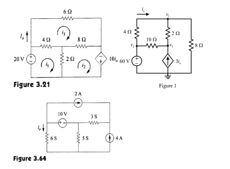 ww
4Ω
2Ω
4 2
82
10 Ω
ww
ww
V2
8Ω
20 V
10i,
60 V
3i,
Figure 3.21
Figure 1
2 A
10 V
3S
ww
O 4A
6S
Figure 3.64
ww
