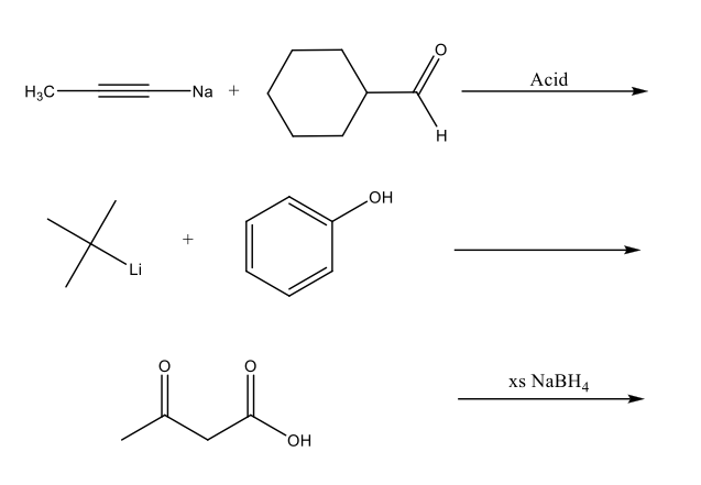 Acid
H3C-
-Na +
HO
+
'Li
xs NaBH4
HO,
