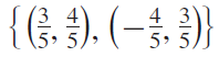 {(i. ). (-
–3. )}
4 3)1
