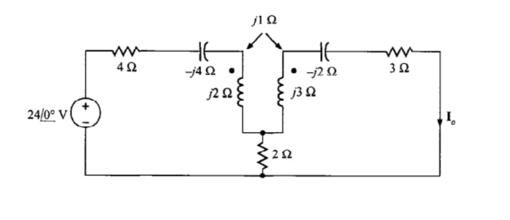 HE
-j2 0
-j4 2
3Ω
j3 Q
24/0° V
w
