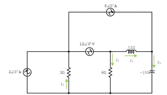 8 20°A
1220'v
jia
I2
220°A
30
60
-j207
