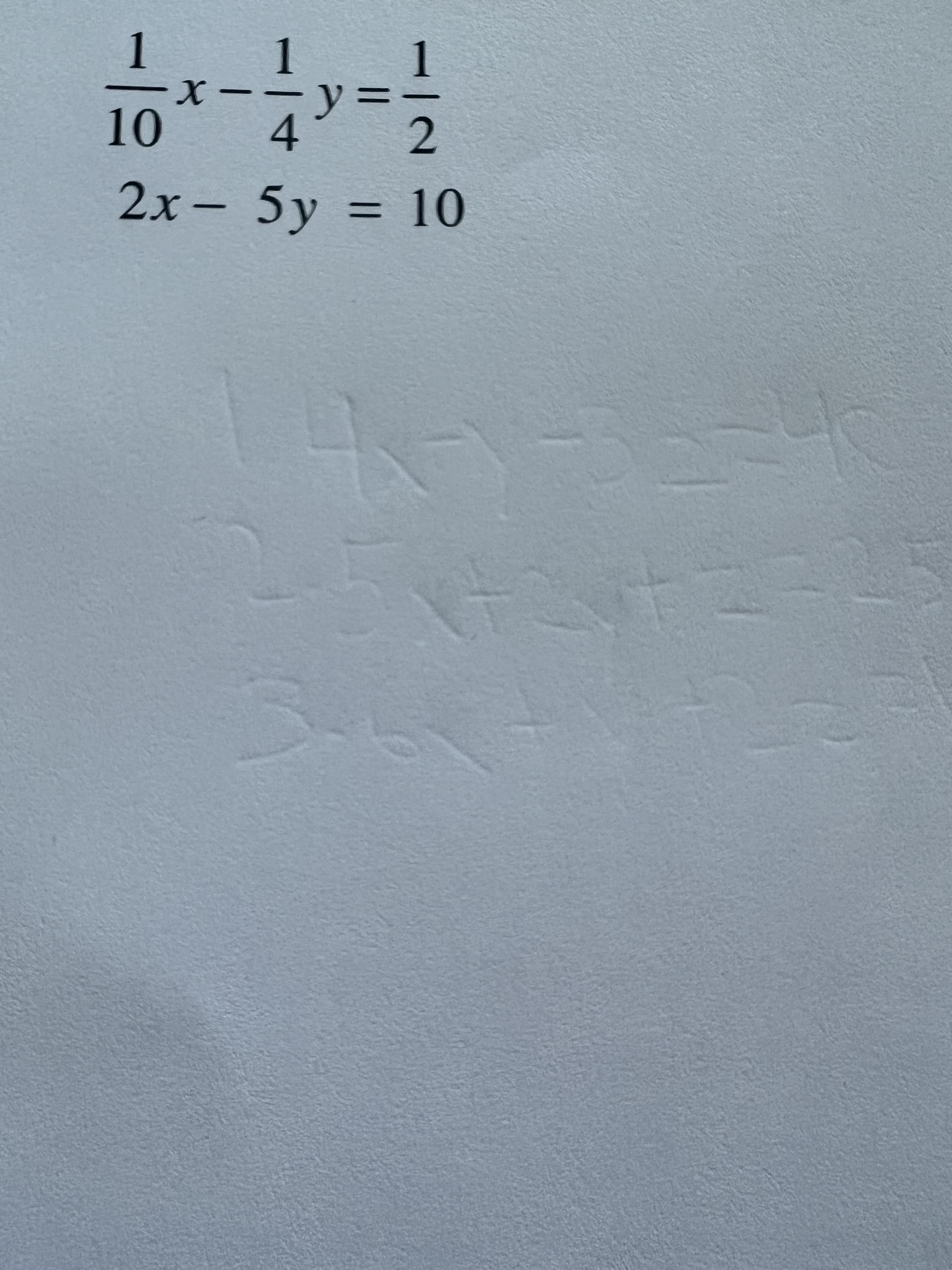 1.
1 1
2.
2x-5y = 10
4
