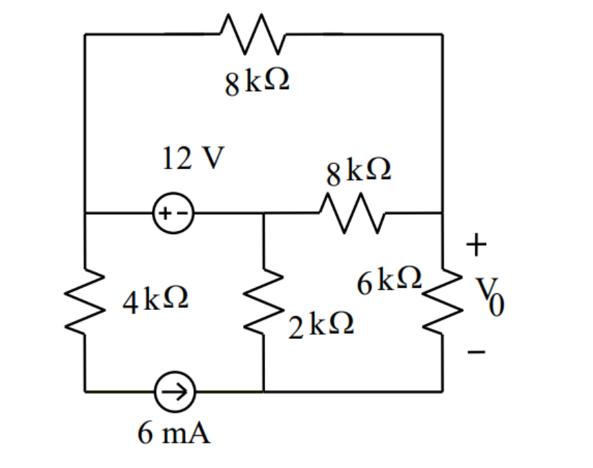 8kQ
12 V
8kQ
+-
6kQ
2k2
4kQ
6 mA
