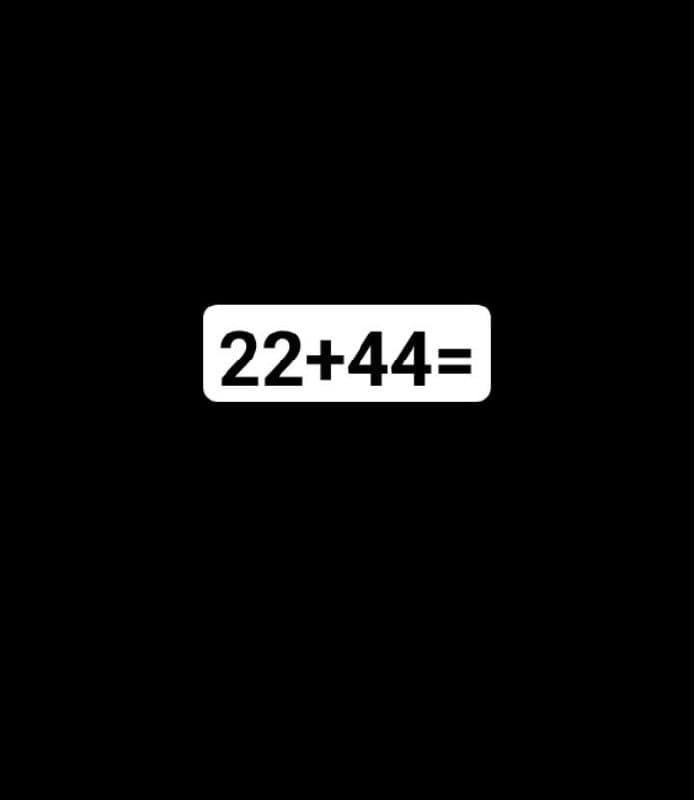 22+44=
