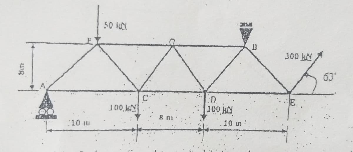 13
300 kN
63
100 KN
(10 m
.10 in:
