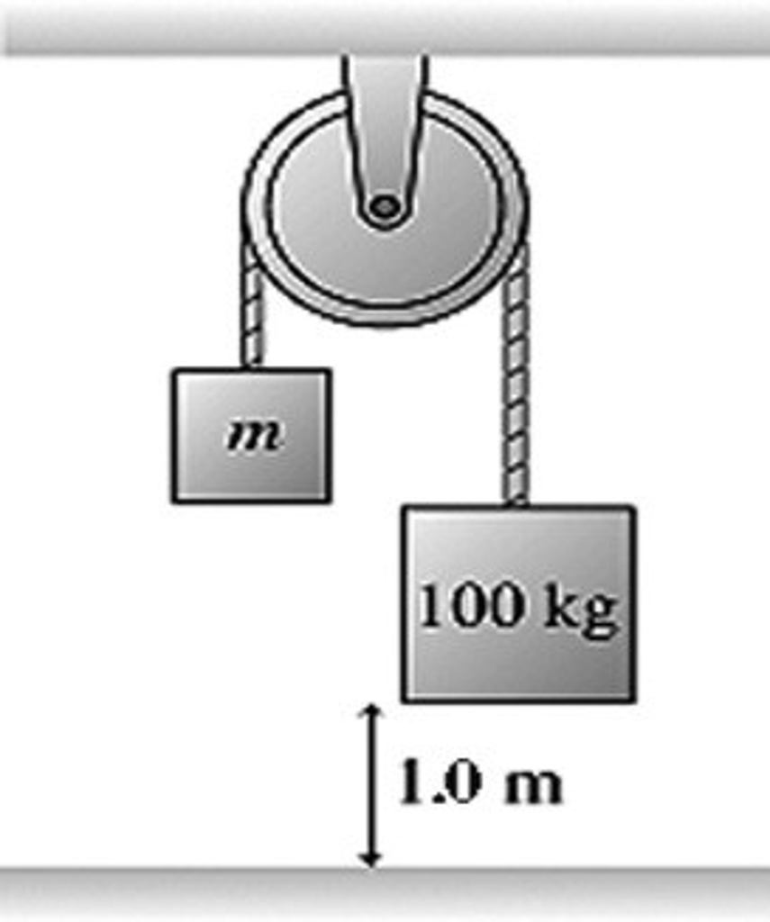 m
100 kg
1.0 m
