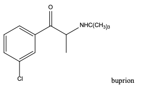 NHC(CH3)s
buprion
