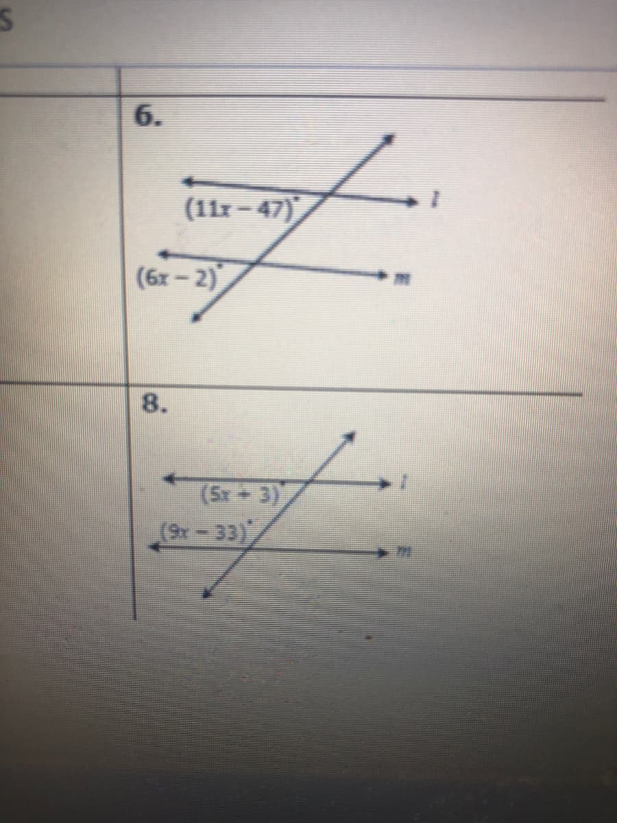 6.
(11r-47)
(бх - 2)"
8.
(5x 3)
(9x-33)
