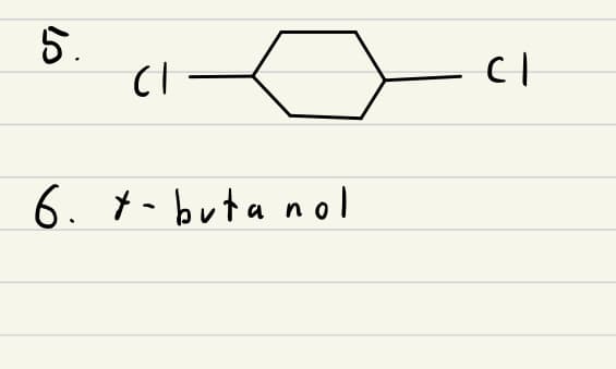 5.
(1
6. +- buta nol
- CI