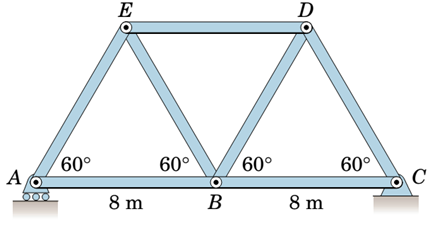 E
D
60°
60°
60°
A
60°
8 m
В
8 m
