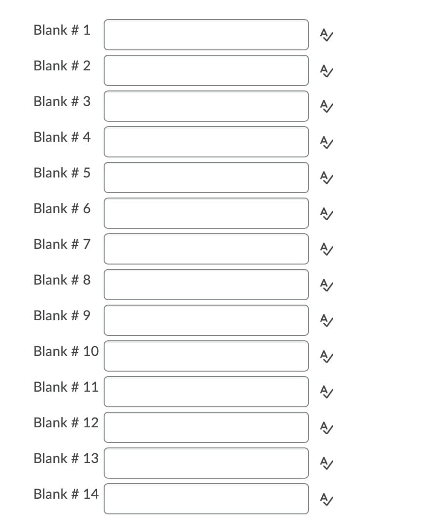 Blank # 1
Blank # 2
Blank # 3
Blank # 4
Blank #
Blank # 6
Blank # 7
Blank # 8
Blank # 9
Blank # 10
Blank # 11
Blank # 12
Blank # 13
Blank # 14
