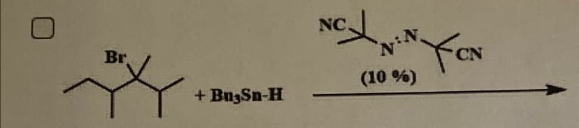 Br
+ BngSn-H
NC.
N
N
FCN
(10%)