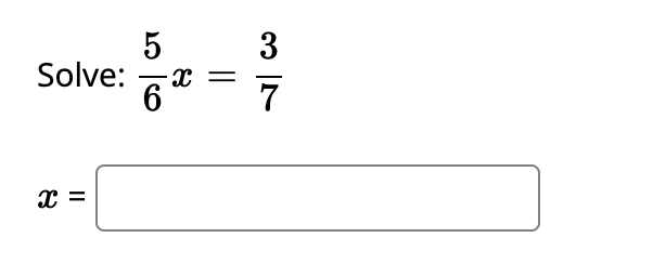 3
Solve:
x =
%3D
m |7
||
