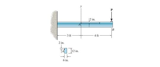 [2 in.
B
3 ft
2 in.
TA 2 in.
6 in.
