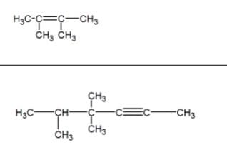 H3C-=-CH3
ČH3 ČH3
CH3
H3C-ÇH
Ec-
-CH3
ČH3
CH3
