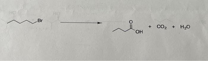 Br
OH
+
CO2 + H2O