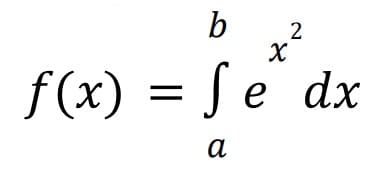 b
2
X
f(x) = f e dx
a
لم