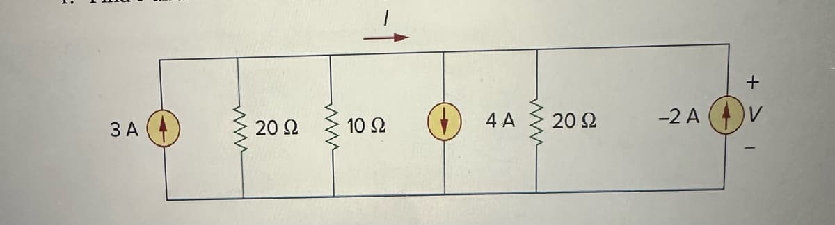 3A
www
20 Ω
www
10 Ω
4Α
www
20 Ω
-2 A
+