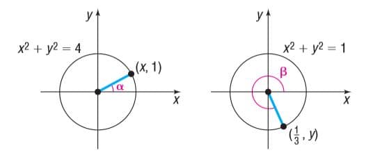 y t
y t
x2 + y2 = 4
x2 + y2 = 1
(X, 1)
トX
ーIM
