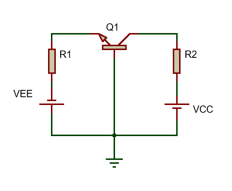 Q1
R1
R2
VEE
VCC
