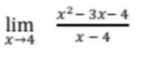 х2-3х-4
- 3x-
lim
x-4
х— 4
