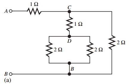 1Ω
AO
D
2Ω
-2 Ω
-2 Ω
Β
BO
(a)
