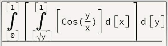 1
1
[cosc> a [] a [v]
Cos(
