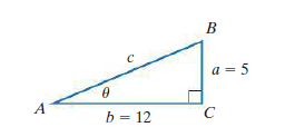 В
а — 5
A
b = 12
C
