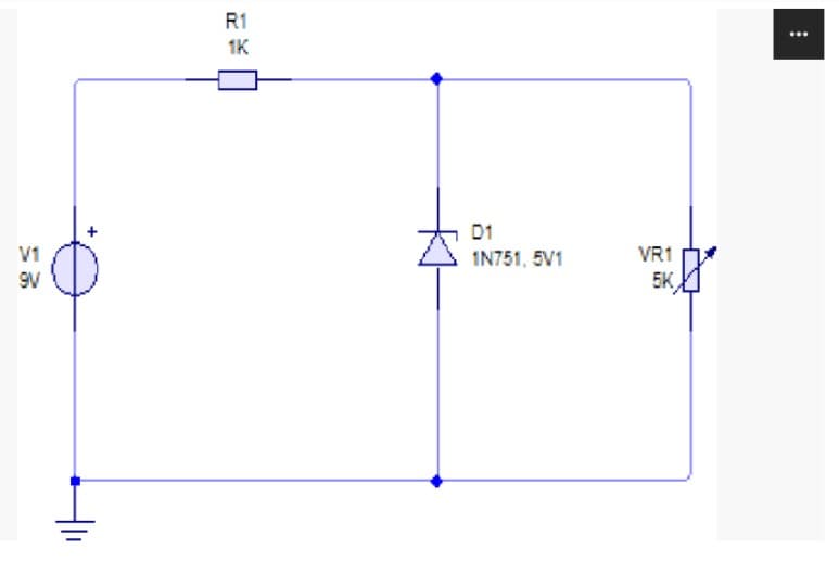 V1
9V
R1
1K
D1
1N751, 5V1
VR1
5K,
...